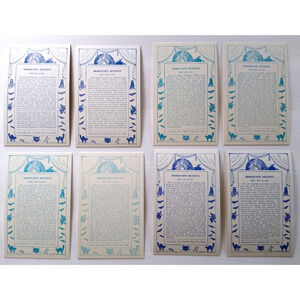 8 Horoscope Fortune Teller Arcade Game Machine Cards Exhibit Witch Black Cat Bat